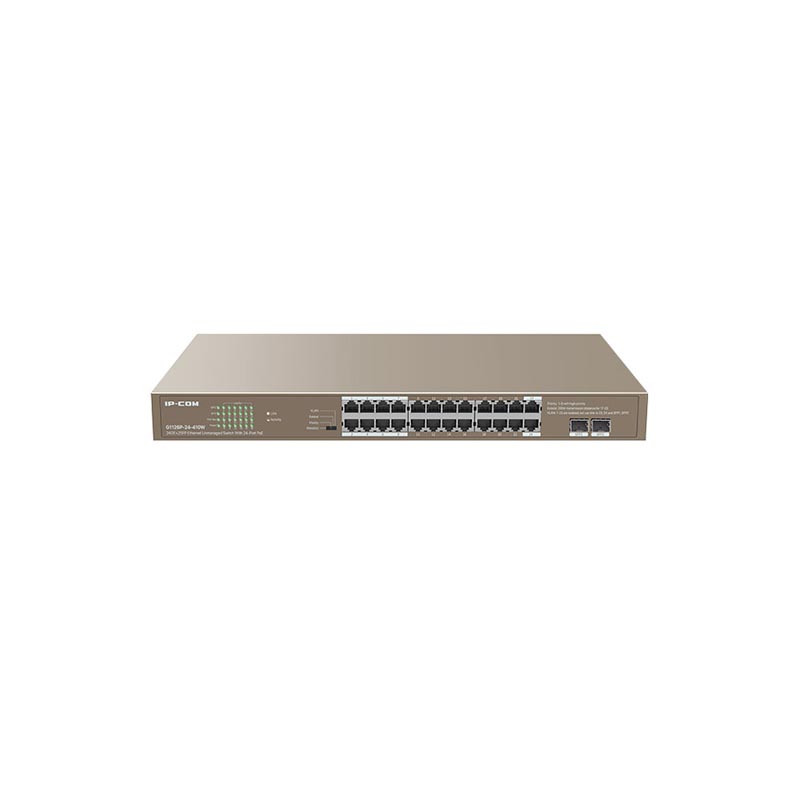 IP-COM 24GE+2SFP Ethernet Unmanaged Switch With24-Port PoE - Buineshop