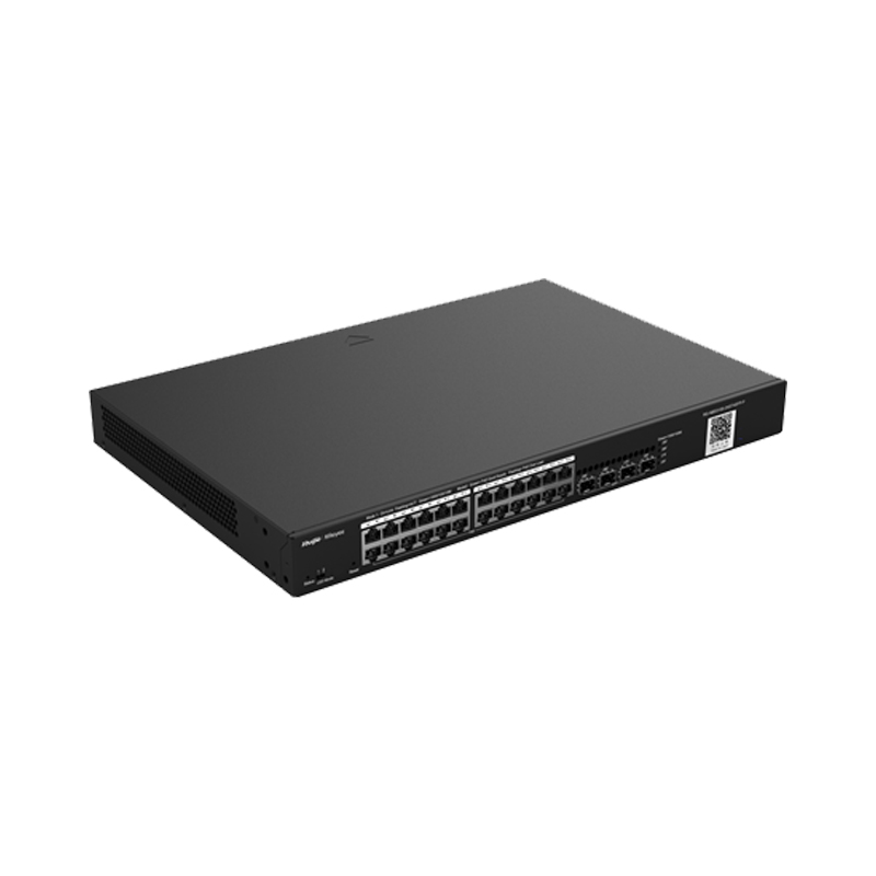 Ruijie RG-NBS3100-24GT4SFP-P, 28-Port Gigabit Layer 2 Cloud Managed PoE Switch - Buineshop