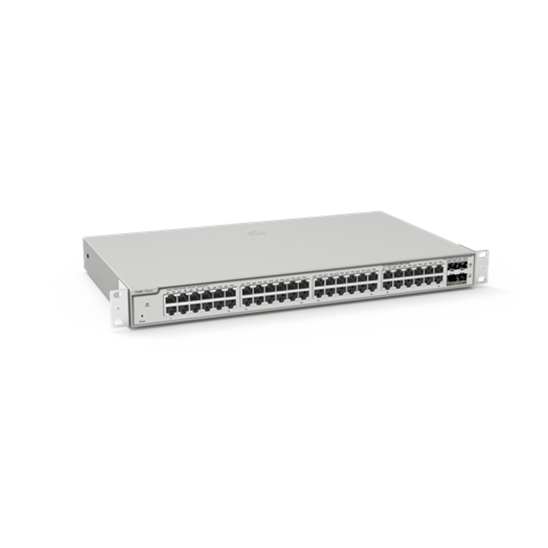 Ruijie RG-NBS5200-48GT4XS, 48-port Gigabit Layer 2+ Non-PoE Switch, 4 SFP+ Uplink - buineshop