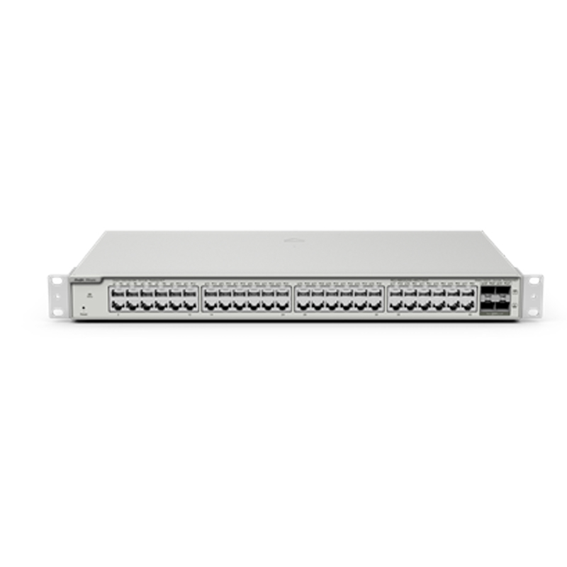 Ruijie RG-NBS5200-48GT4XS, 48-port Gigabit Layer 2+ Non-PoE Switch, 4 SFP+ Uplink - Buineshop
