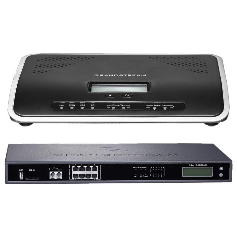GRANDSTREAM IPBX Appliance,4lines, 50SIP Trunk,500 users,45 cocurrent call, 1gb RAM & 8GB Flash memory - buineshop